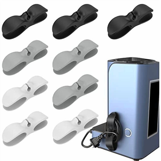 Appliance Cord Organizer, 9 Pcs Adhesive Cord Winders in 3 Colors for Small Appliances Coffee Makers Deep Fryers Juicers
